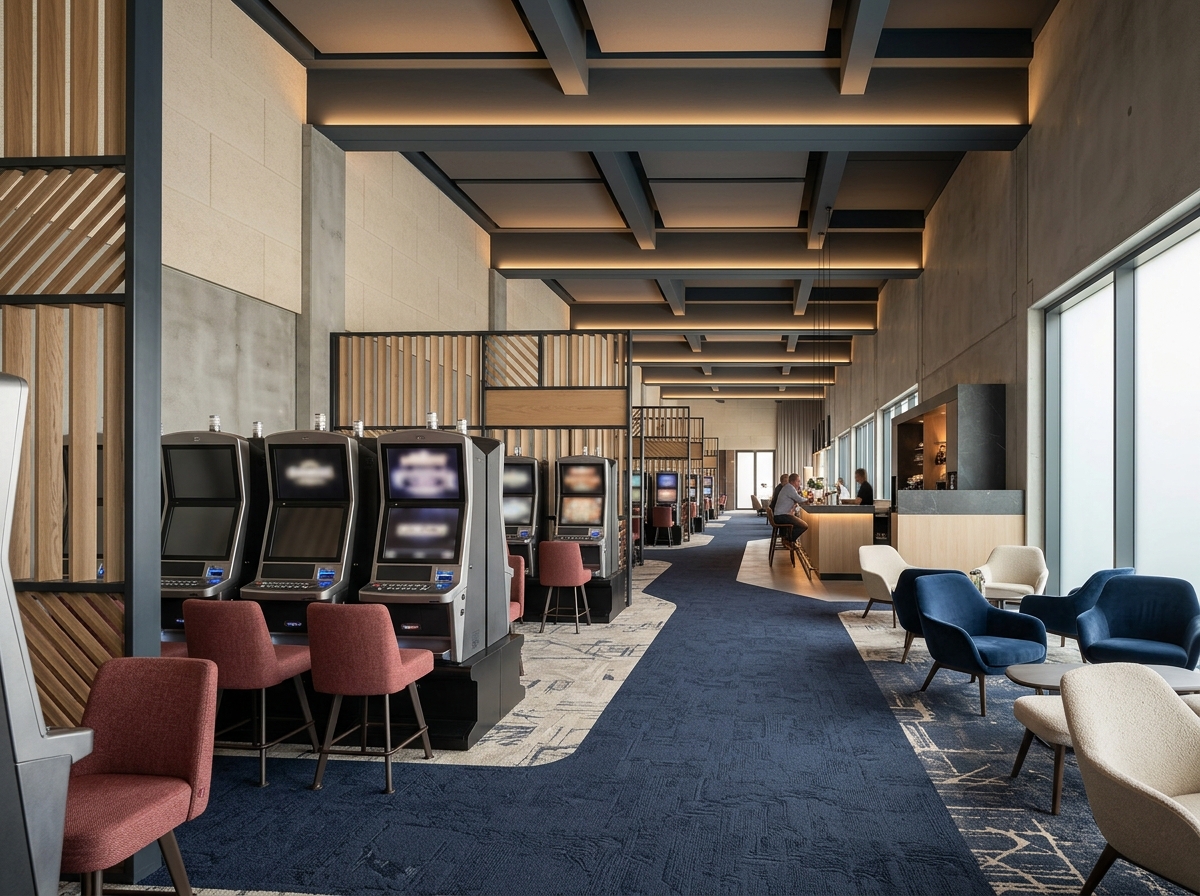 Modern interieur van een SpinHallNL speelhal